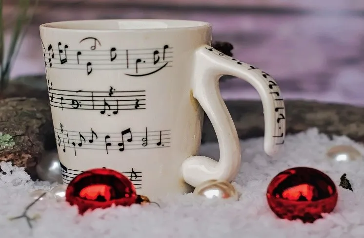 Country Christmas Opryland musical mug